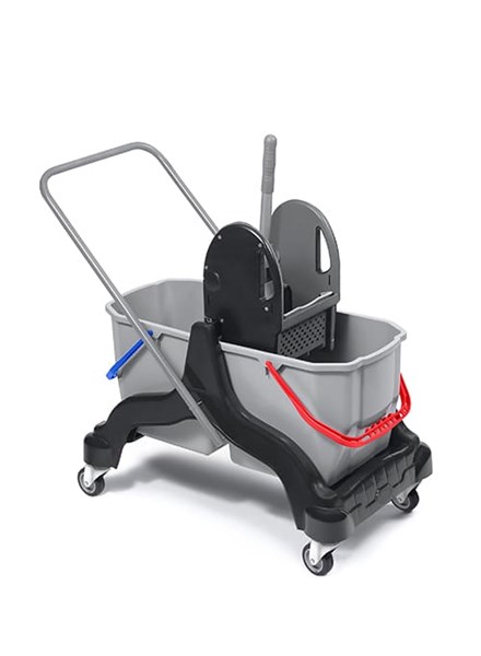 Midi Double-Bucket Cleaning System - Black Edition